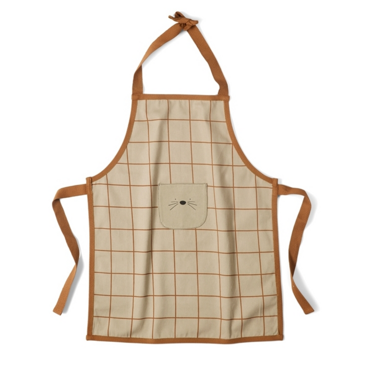 Ensemble tablier/toque pour enfants