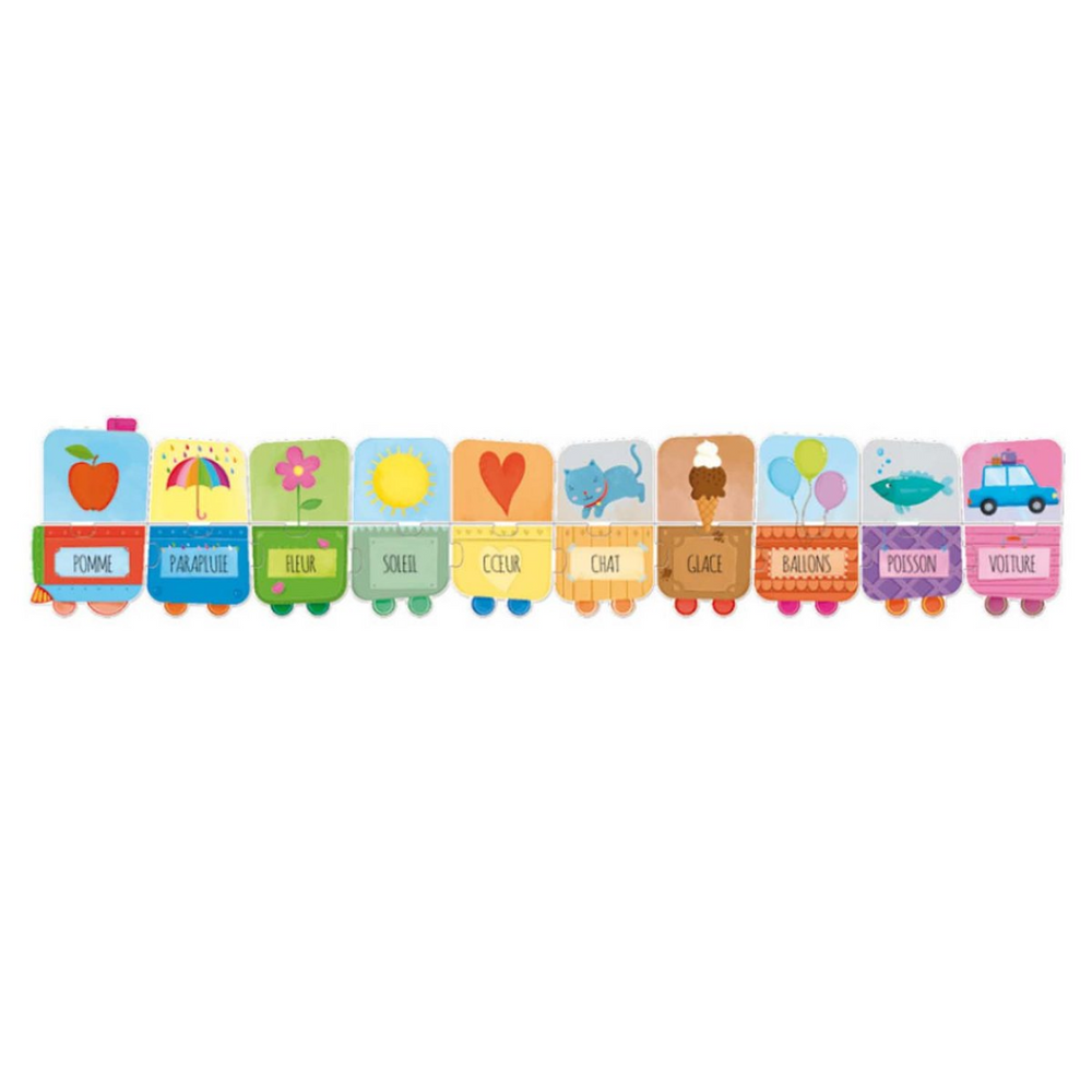 Puzzle & Livre, Apprends tes premiers mots