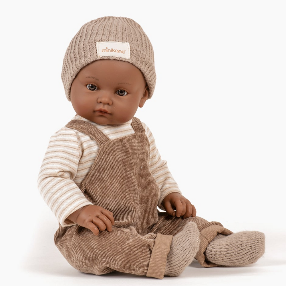 Augustin salopette milleraie châtaigne