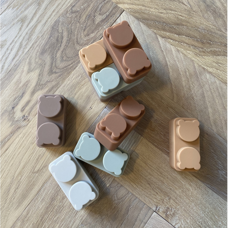 Briques de construction en silicone