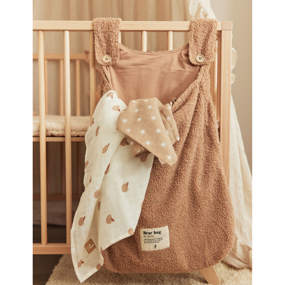 Sac de rangement bouclette biscuit