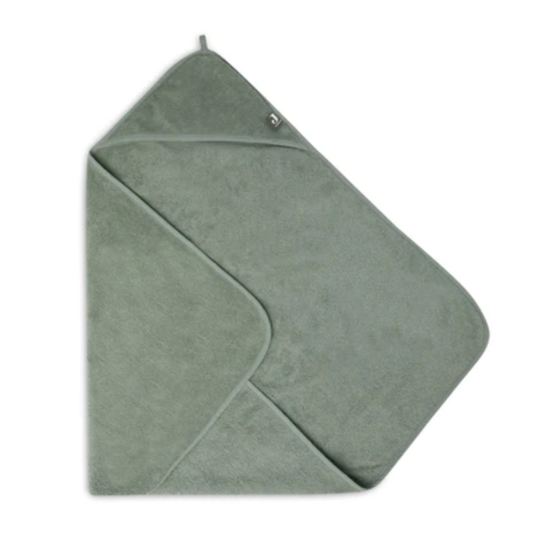 Cape de bain - vert cendre