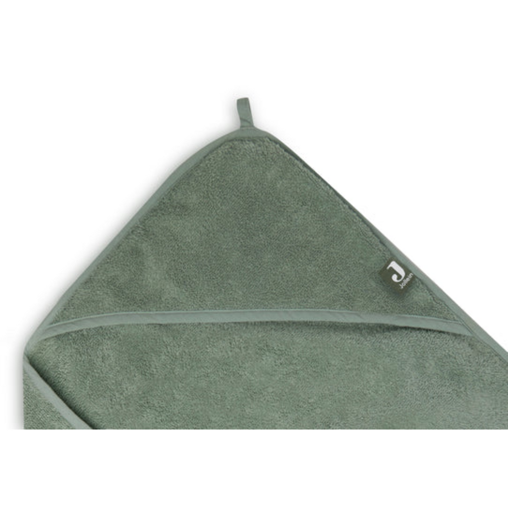 Cape de bain - vert cendre