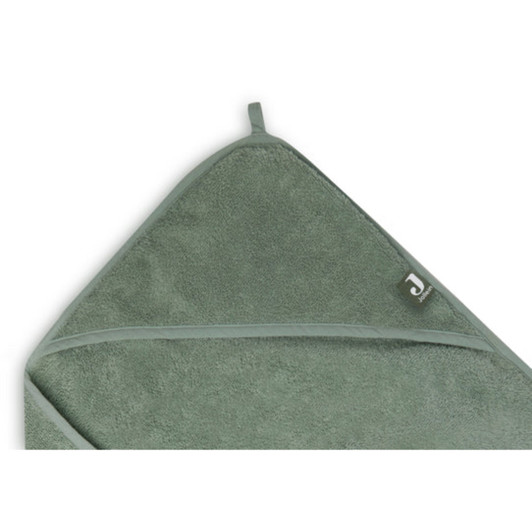 Cape de bain - vert cendre