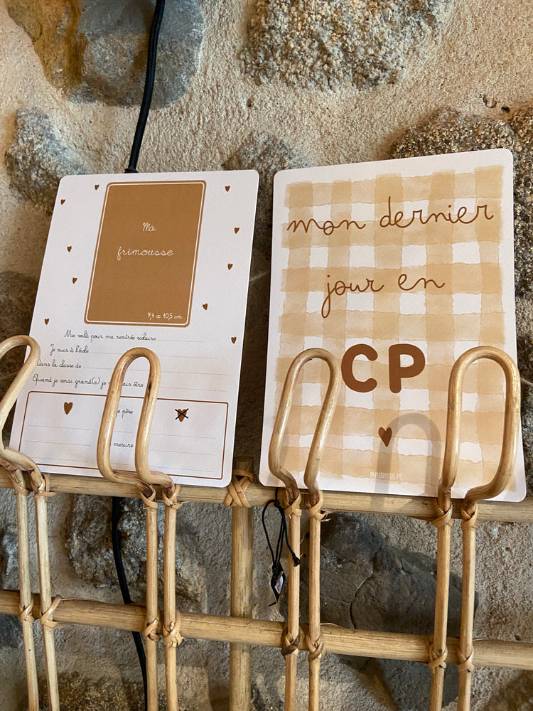 Carte duo rentrée en CP