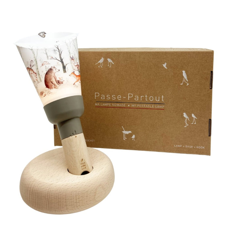 Lampe nomade enfant - Forêt enchantée