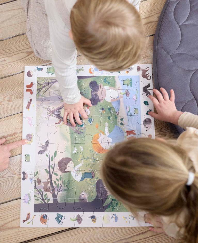 Puzzle d’observation Aventures en forêt