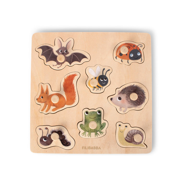 Puzzle en bois Amis de la forêt