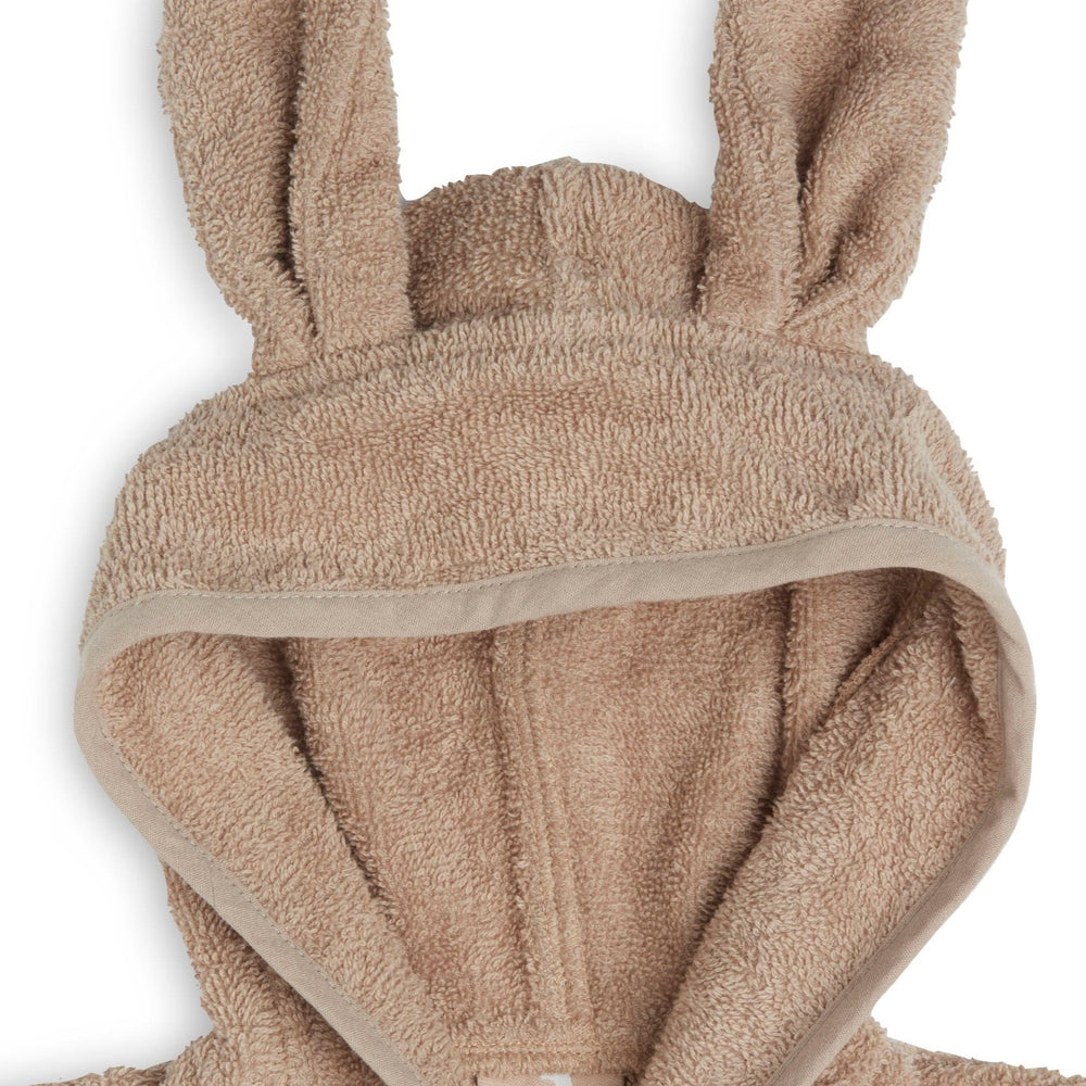 Peignoir lapin biscuit 3-4 ans