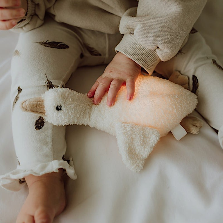 Peluche veilleuse oie - Livia