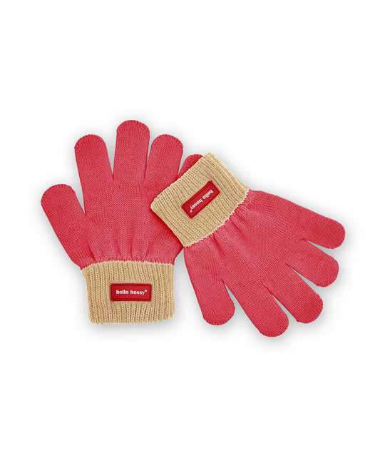 Gants enfant hello hossy - Handy framboise