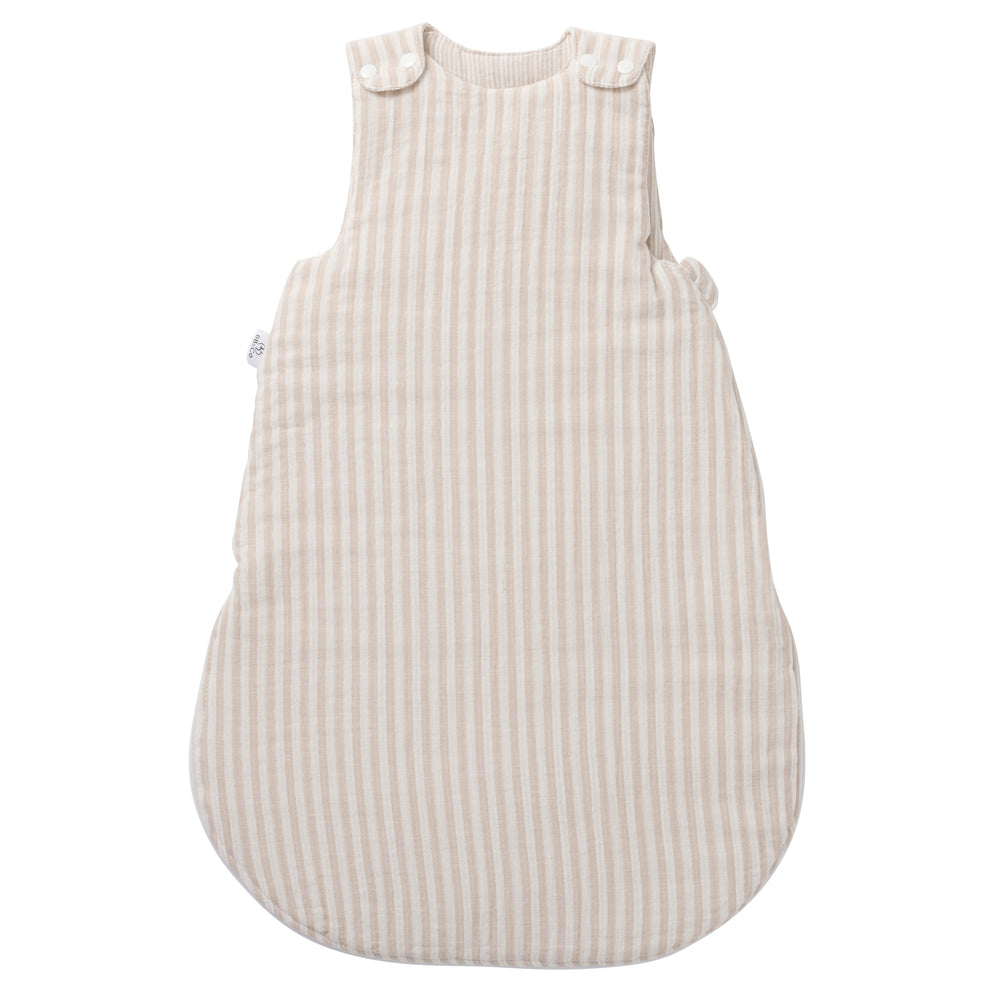 Gigoteuse ouatinée rayé galet – Soft Stripes