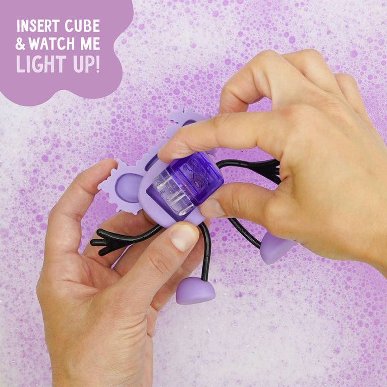 Personnage Lumi + 2 cubes lumineux - Purple