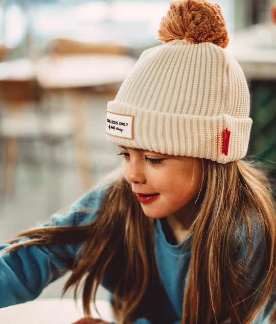 Bonnet enfant hello hossy - Block Sandy