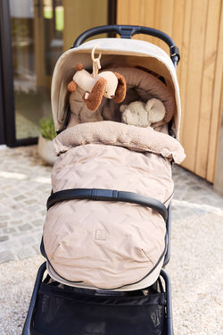 Chancelière buggy/stroller Embossed - Milky Coffee
