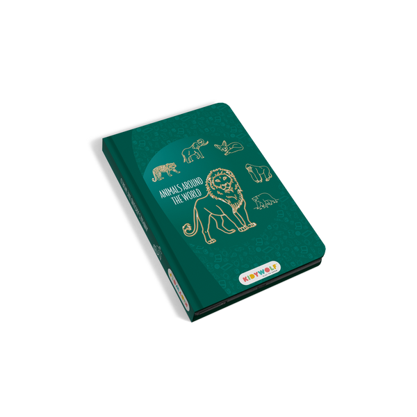 KIDYDRAW-MINI - Tablette à dessin Animaux autours du monde