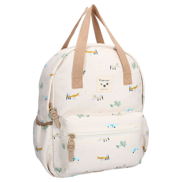 Sac à dos enfant – Avions écru