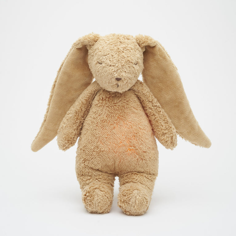 Moonie – lapin nature bio avec sons & lumières cappuccino