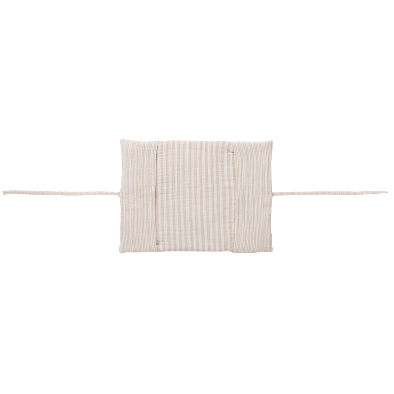 Protège-carnet de santé rayé galet – Soft Stripes