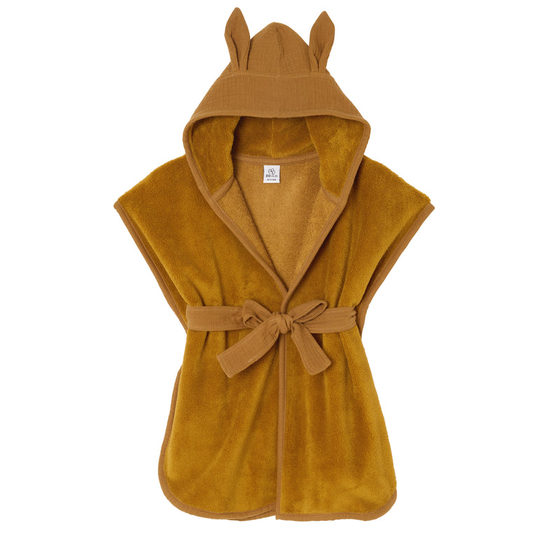 Peignoir bambou et gaze de coton havane