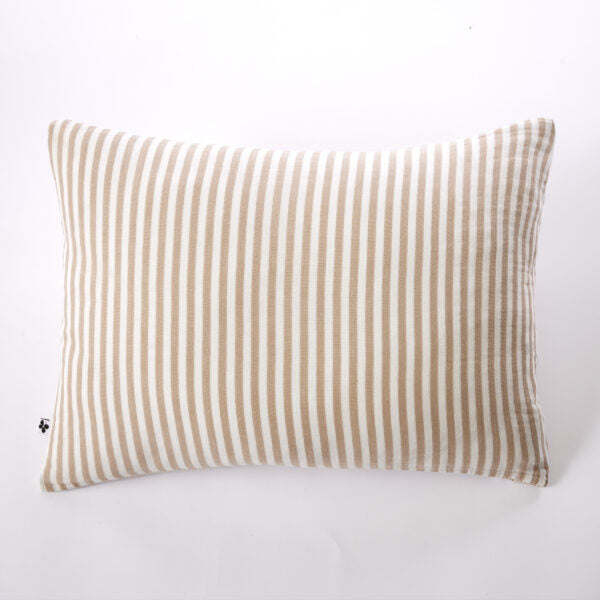 Taie d’oreiller 50 x 70 cm Gaze de coton ROMIE Ficelle