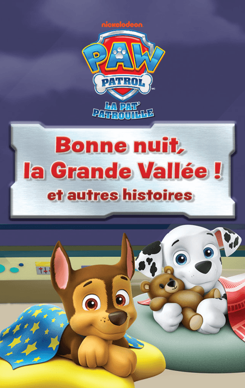 La Pat' Patrouille : Bonne nuit, la Grande Vallée ! et autres histoires - carte yoto
