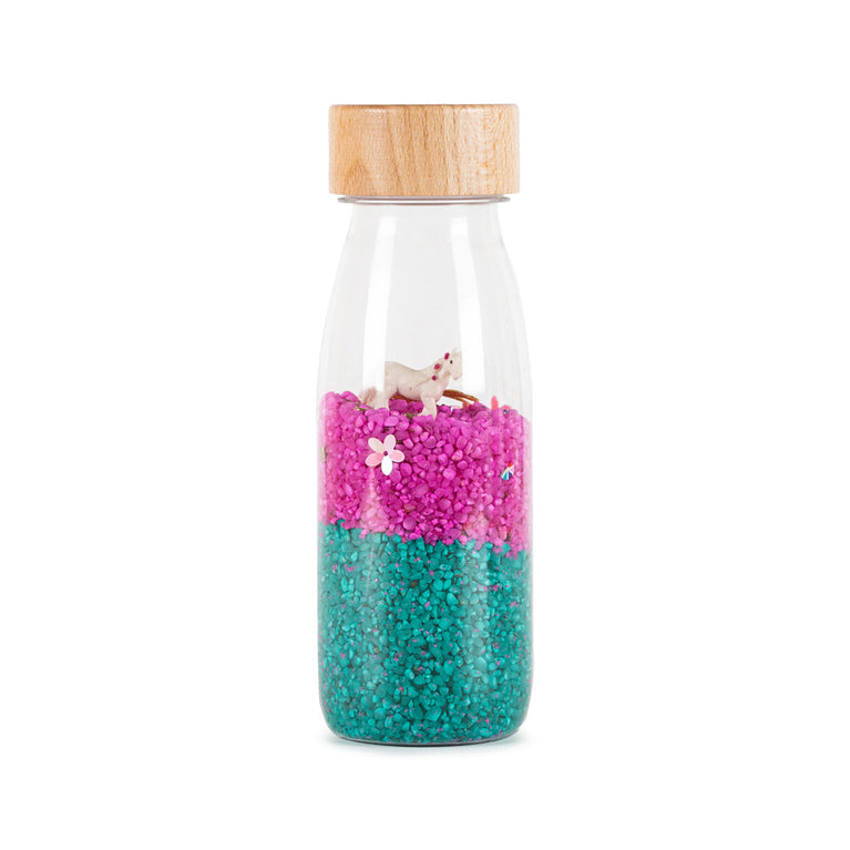 Bouteille sensorielle - Licorne
