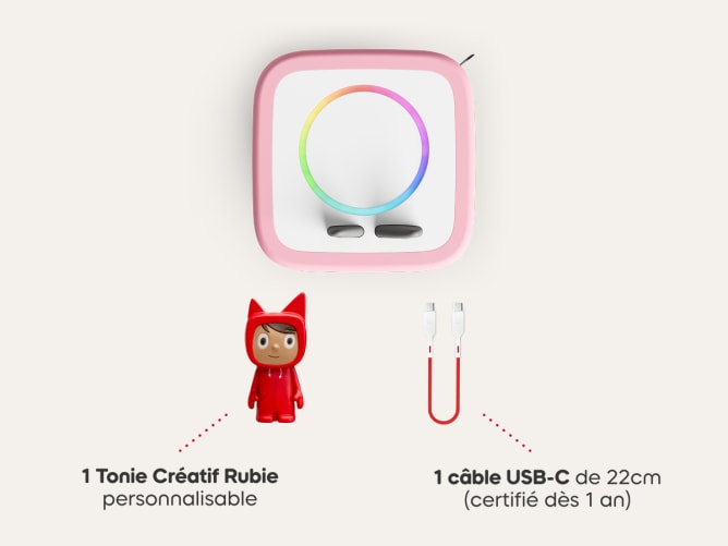 Mon Premier Coffret Toniebox 2 - Rose Fleur