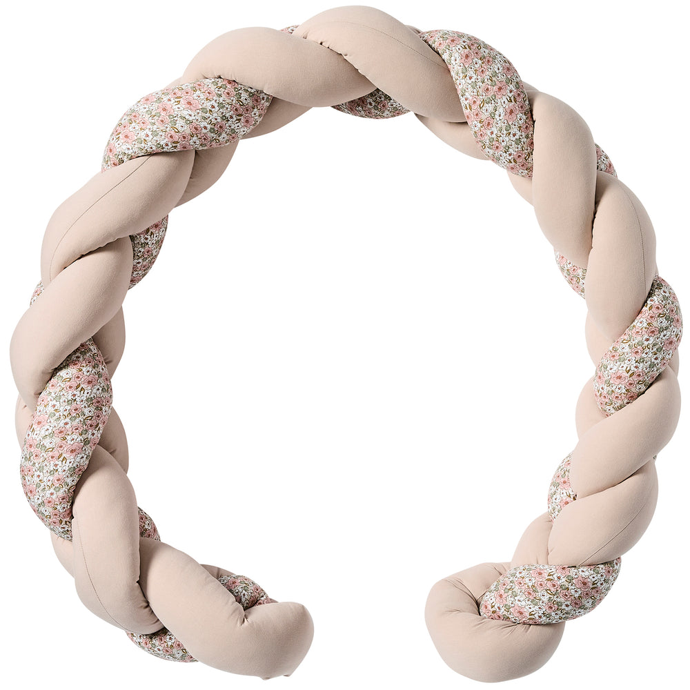 Tresse décorative ouatinée 200 cm – imp. liberty / beige – Afternoon Tea