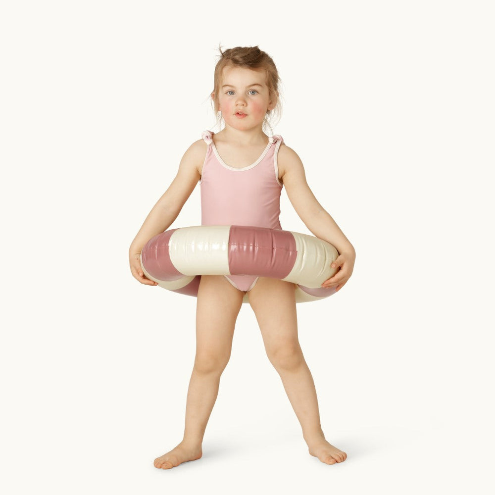 Bouée Petites Pommes - Rose foncé