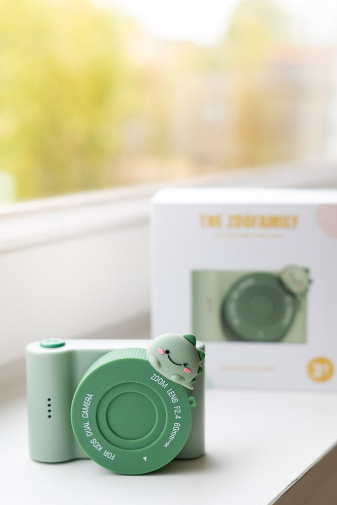 Appareil photo - Zoo urbain - dinosaure