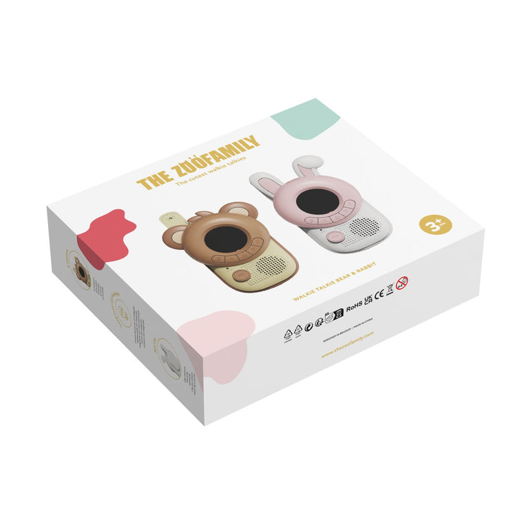 Zoo Walkie Talkie - Lapin x Ourson