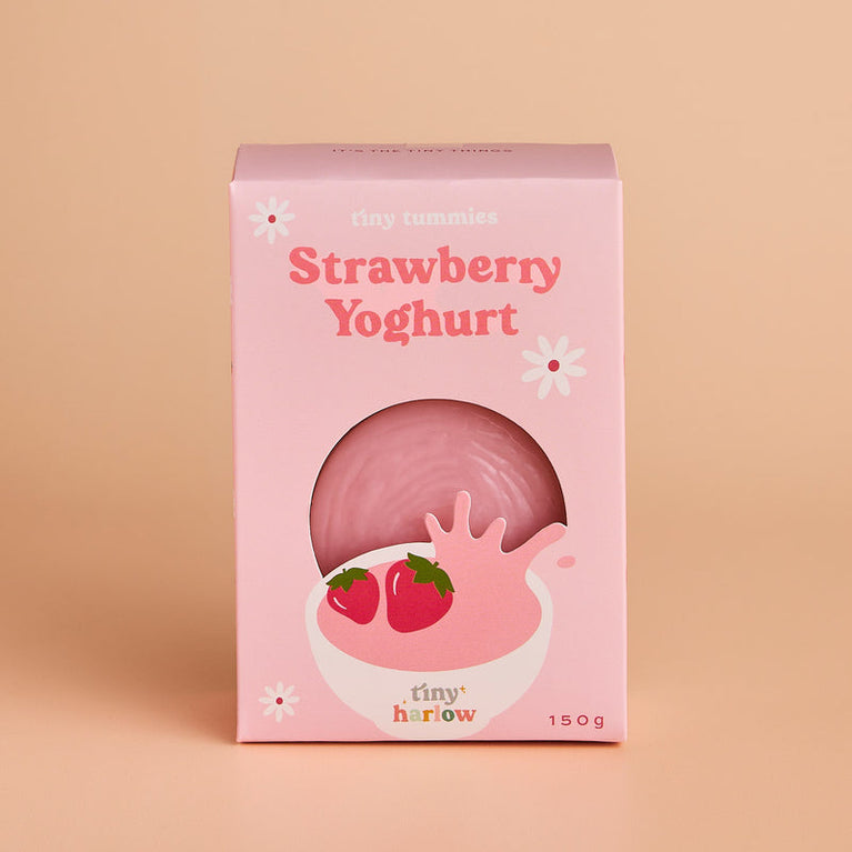 Bol de yaourt aux fraises - poupée