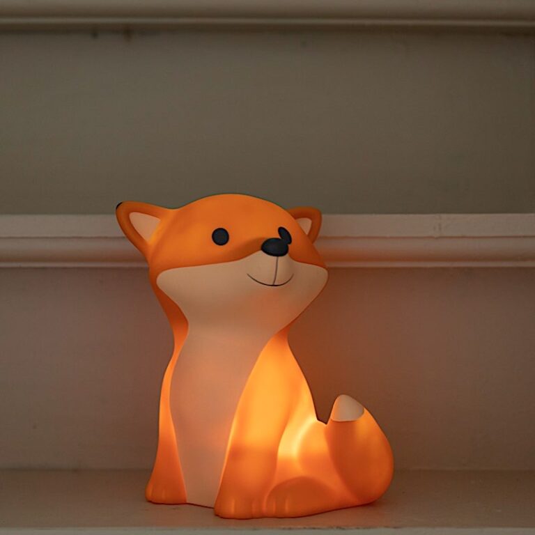 Veilleuse rechargeable renard - César