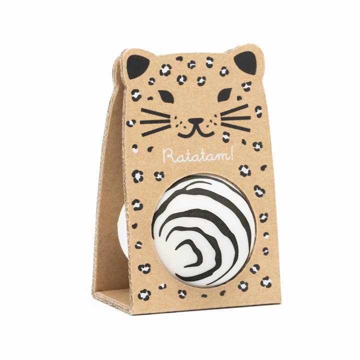 Balle rebondissante zèbre