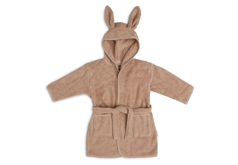 Peignoir lapin biscuit 3-4 ans