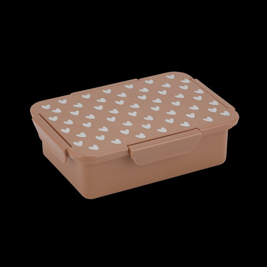 Boite gouter coeur - caramel