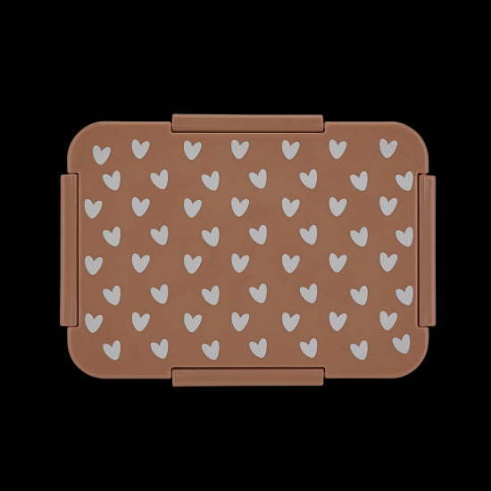Boite gouter coeur - caramel