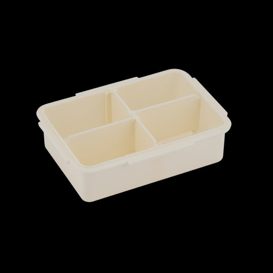 Boite gouter cœur - crème