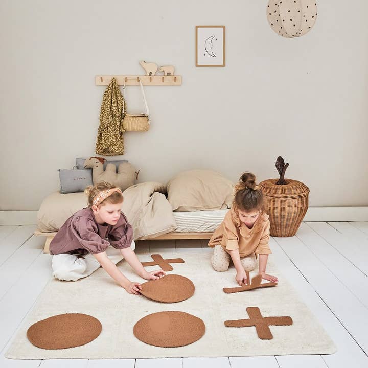 Tapis décoratif - Tic Tac Toe