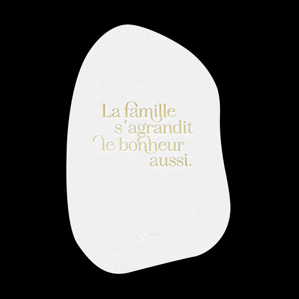 Carte postale - famille