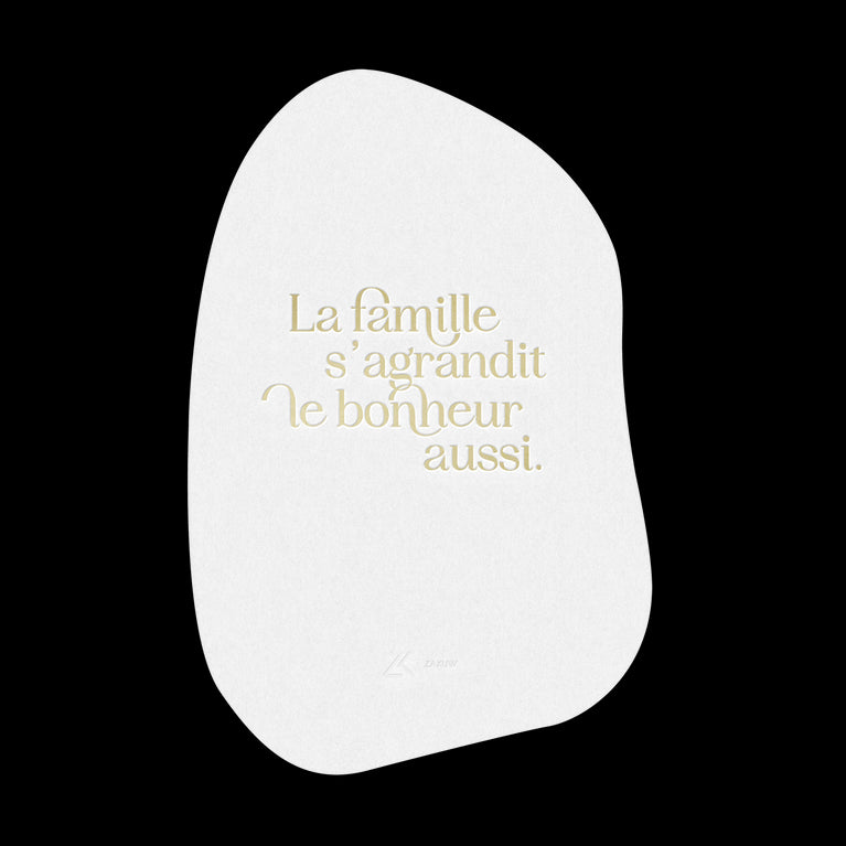 Carte postale - famille