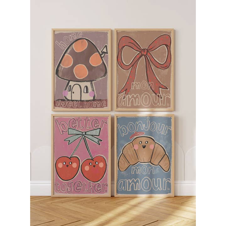 Affiche déco - Mon amour