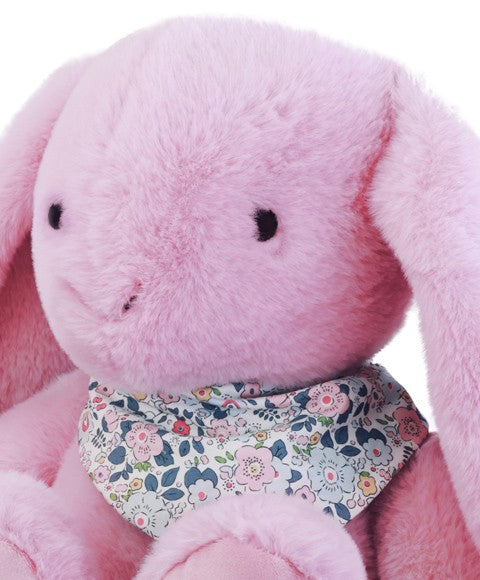 Peluche lapin Rose XXL - Lapin Fleurette 50 cm