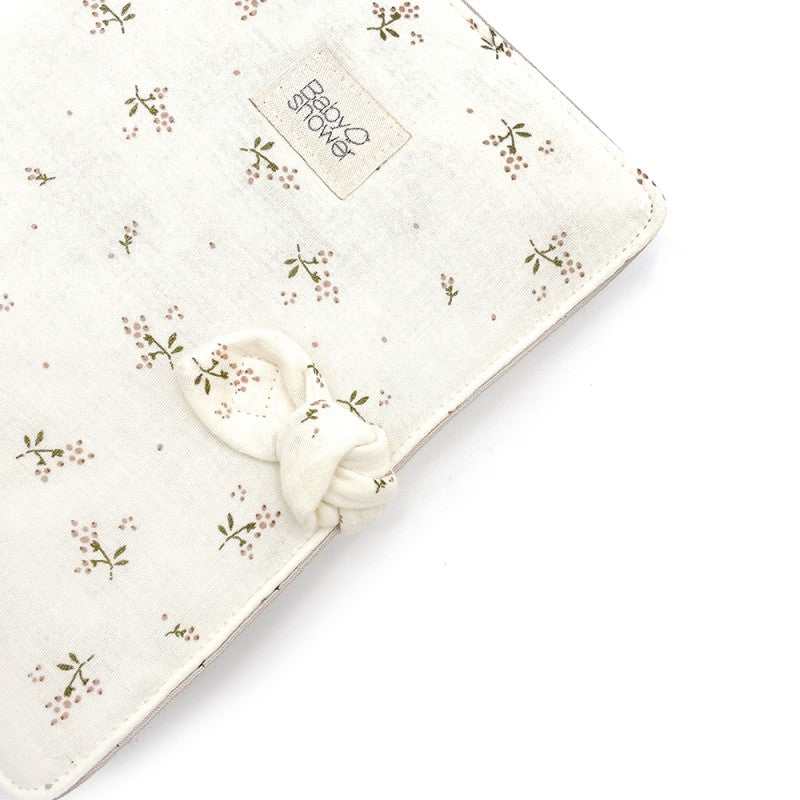 BABY SHOWER - Protège carnet de santé Roseberry