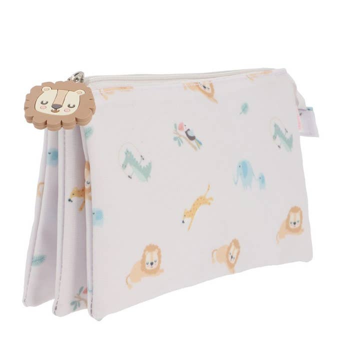 Trousse 3 Compartiments - Savane