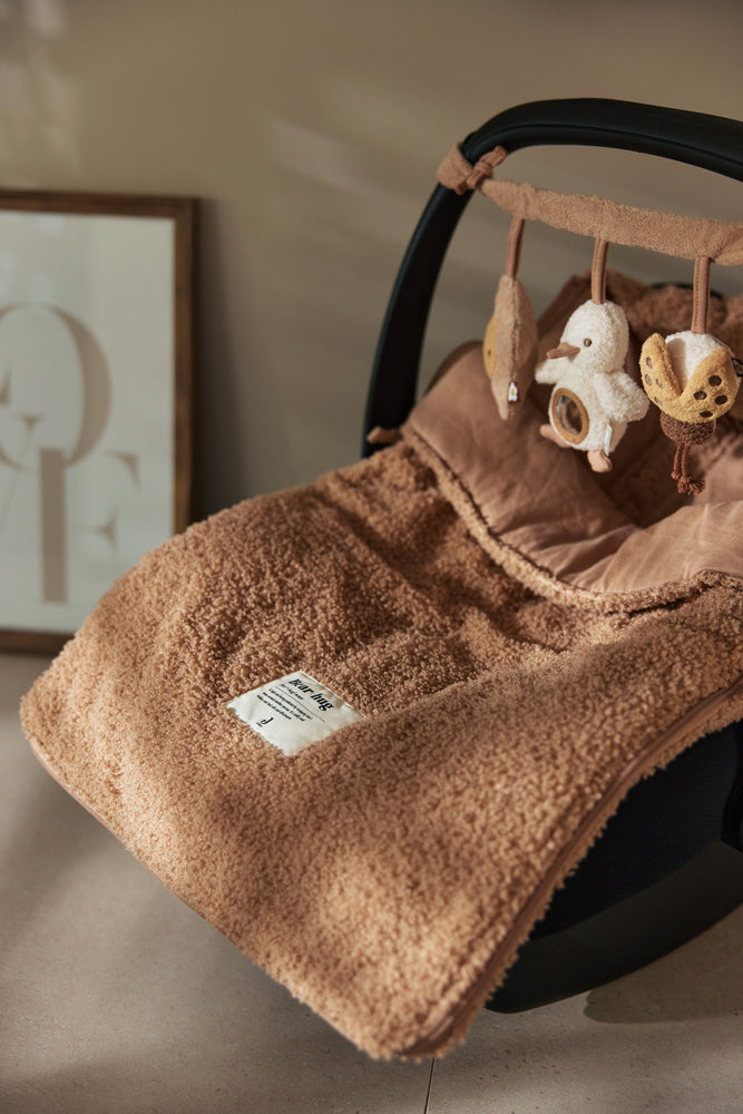 Nid d'ange bouclette biscuit