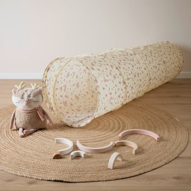 Tunnel de jeu pop-up Fleurs vintage