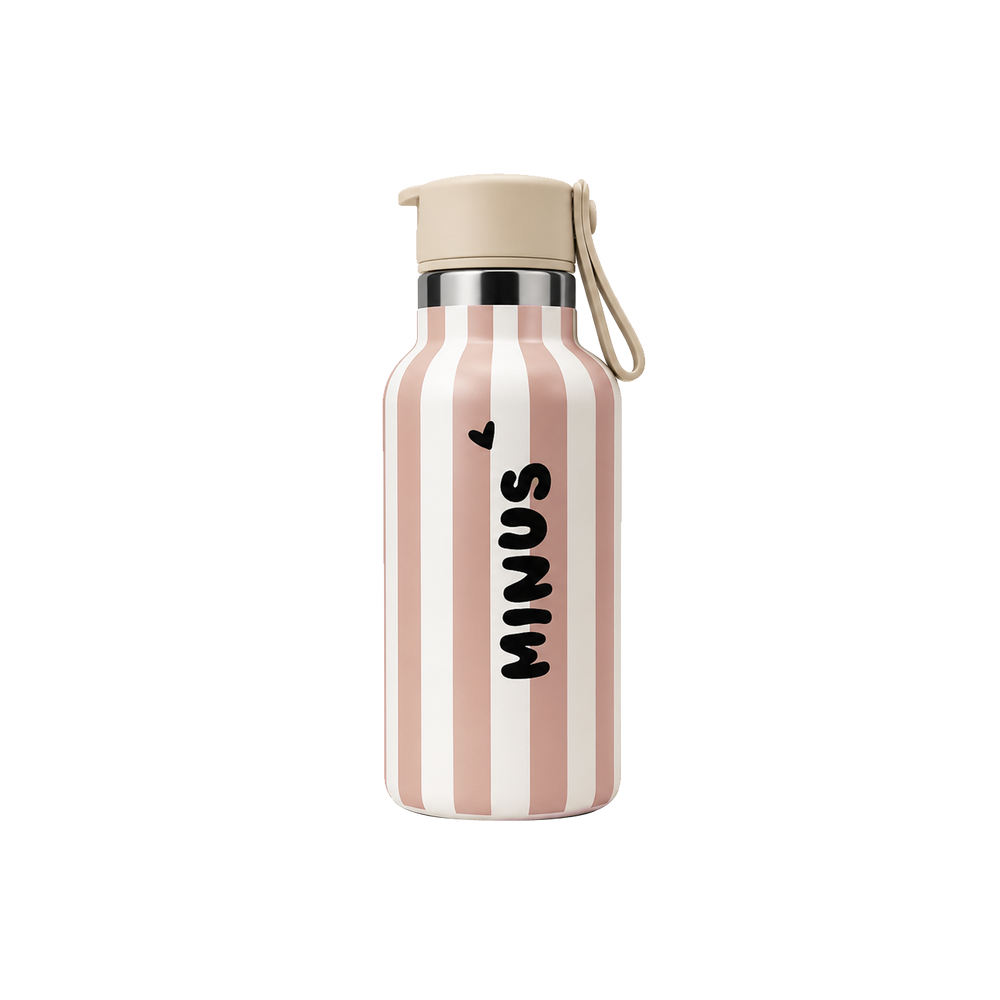 Gourde - Stripe - Rose