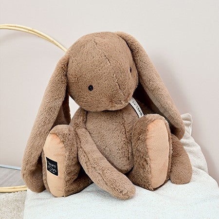 Peluche lapin marron - LE LAPIN - 50 cm